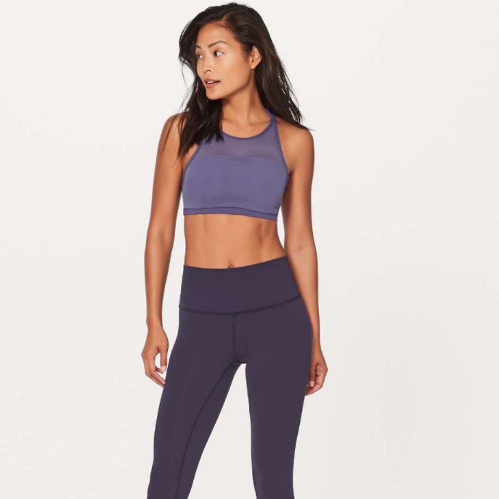 Lululemon Get Set Bra dark purple